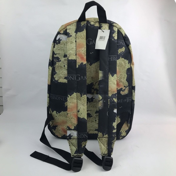 Game of Thrones Map Backpack Laptop Sleeve - Picture 6 of 8